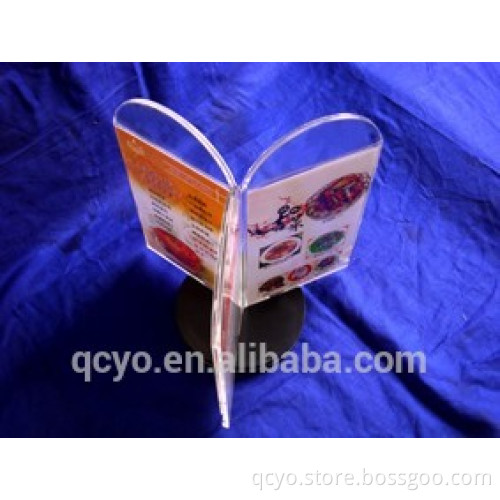 new style clear acrylic sign holder for display